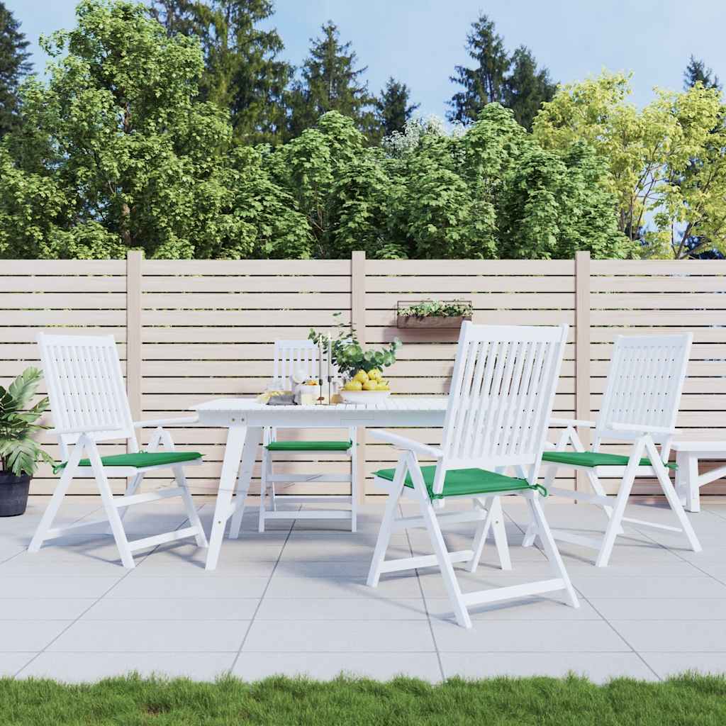 Coussins De Chaise De Jardin Lot De 6 Carreaux Rouges 40X40X3Cm