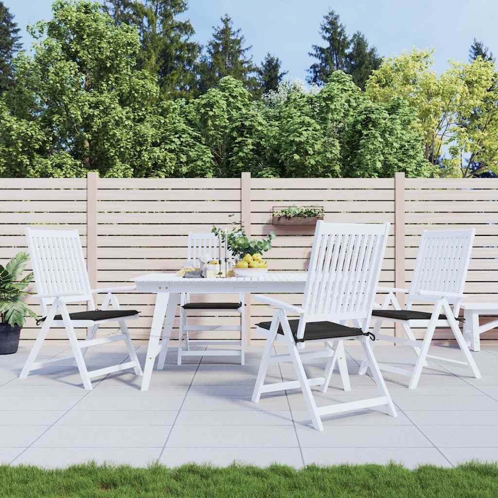 Coussins De Chaise De Jardin Lot De 6 Carreaux Rouges 40X40X3Cm