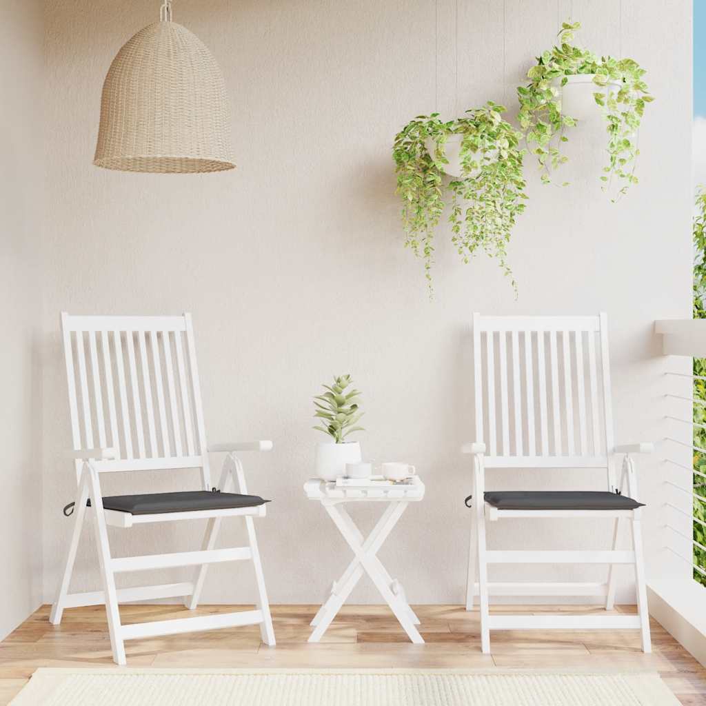 Coussins De Chaise De Jardin Lot De 6 Carreaux Rouges 40X40X3Cm
