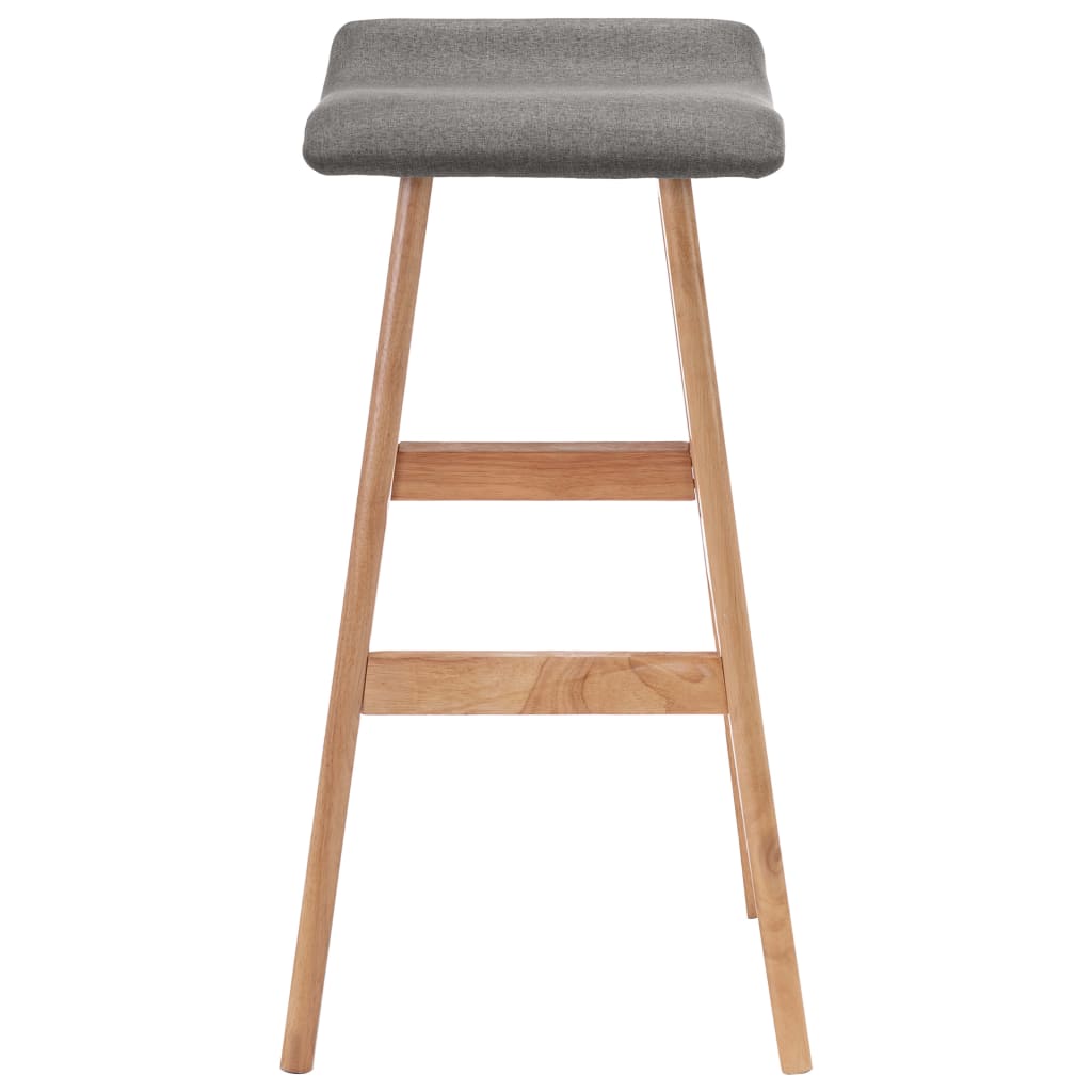 Chaise De Bar Gris Foncé Tissu