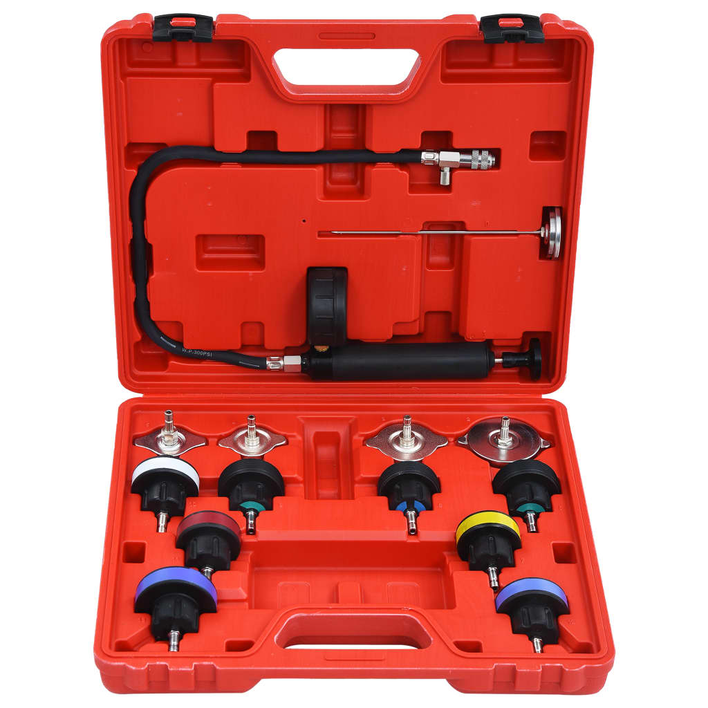Testeur De Pression Pour Refroidissement Et Bouchon 14 Pcs