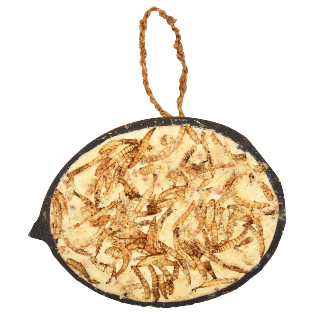 Moitiés De Noix De Coco De Nourriture D'oiseaux 10 Pcs 290 G