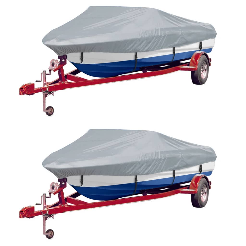 Housses De Bateau 2 Pcs Longueur 427-488 Cm Largeur 173 Cm