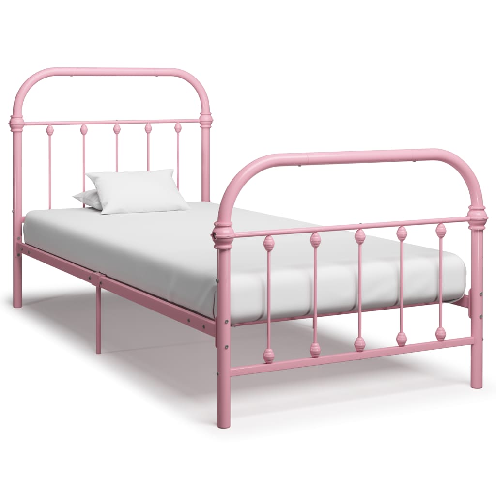 Cadre De Lit Sans Matelas Métal