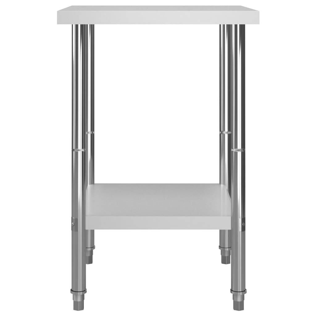 Table De Travail De Cuisine Acier Inoxydable