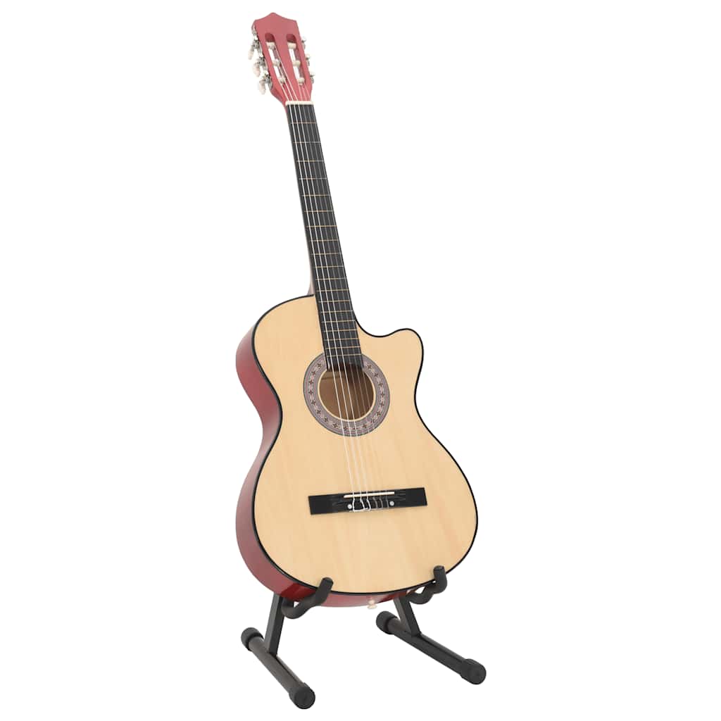 Jeu De Guitare 12 Pcs Acoustique Pan Coupé Western 6 Cordes
