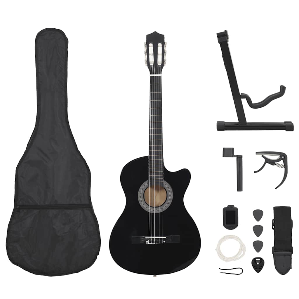 Jeu De Guitare 12 Pcs Acoustique Pan Coupé Western 6 Cordes