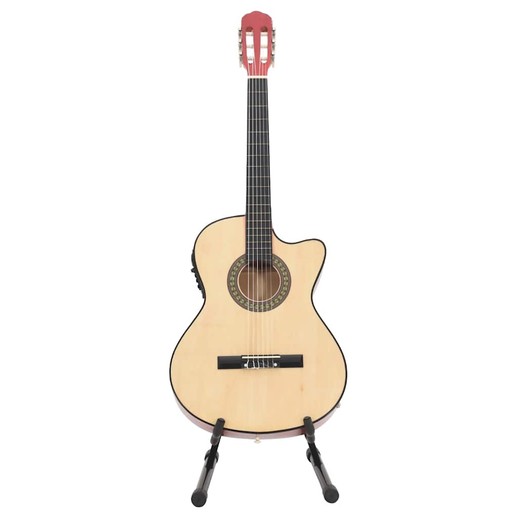 Jeu De Guitare 12 Pcs Occidental Avec Égaliseur Et 6 Cordes