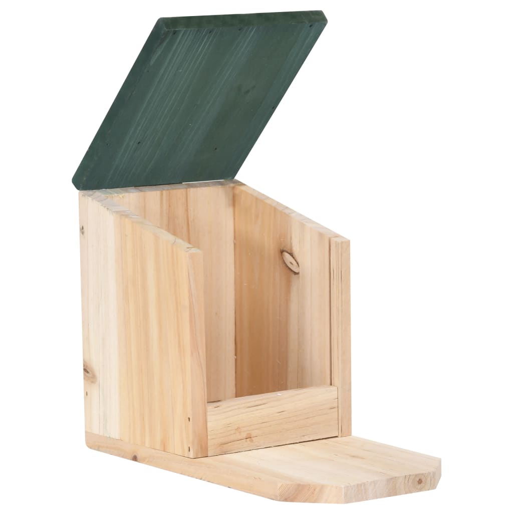 Maisons Pour Écureuils 4 Pcs Bois De Sapin