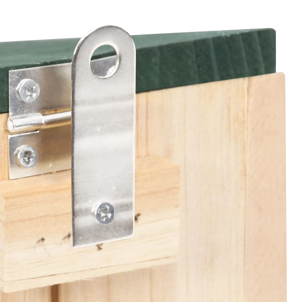 Maisons Pour Écureuils 4 Pcs Bois De Sapin