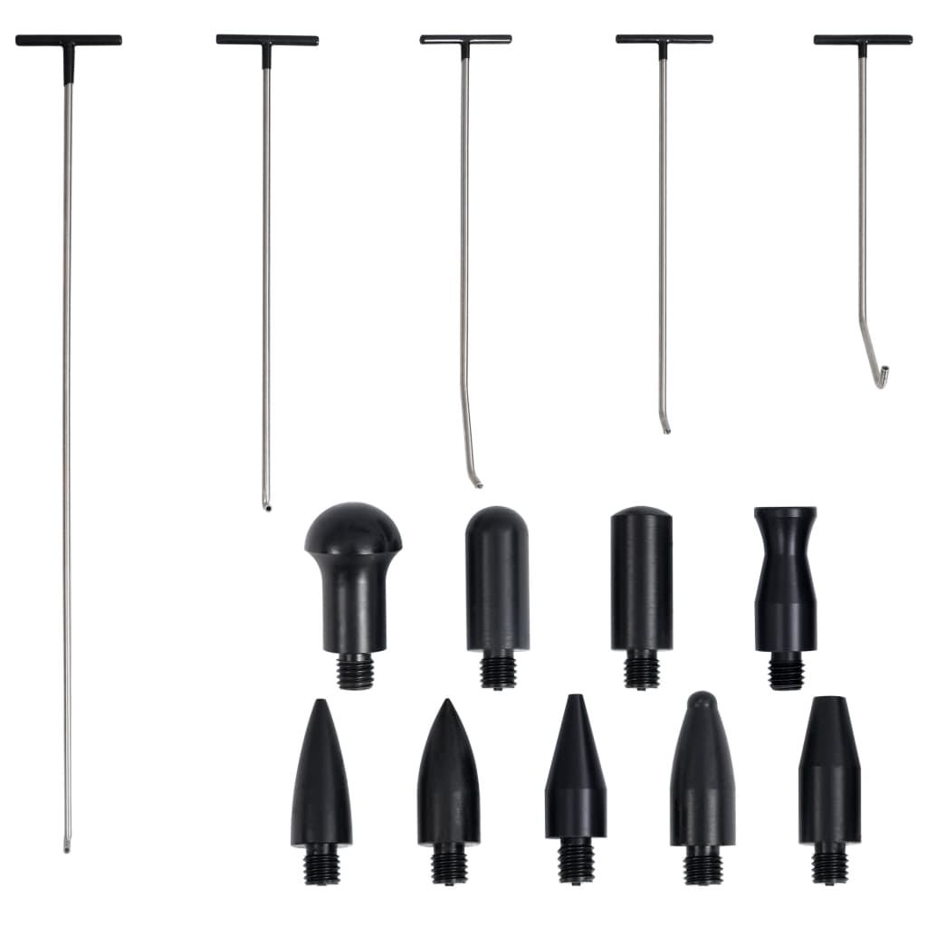 Kit De Débosselage Sans Peinture 5 Pcs Acier Inoxydable