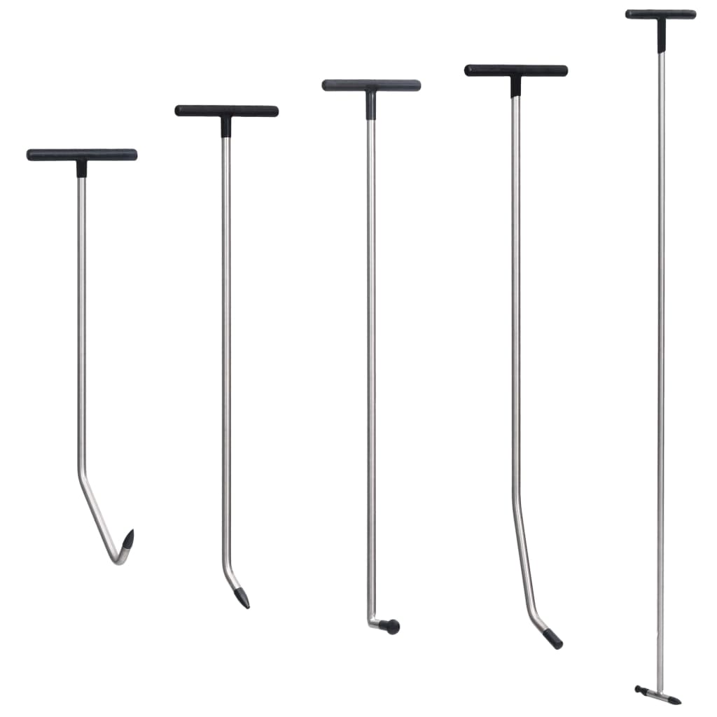 Kit De Débosselage Sans Peinture 5 Pcs Acier Inoxydable