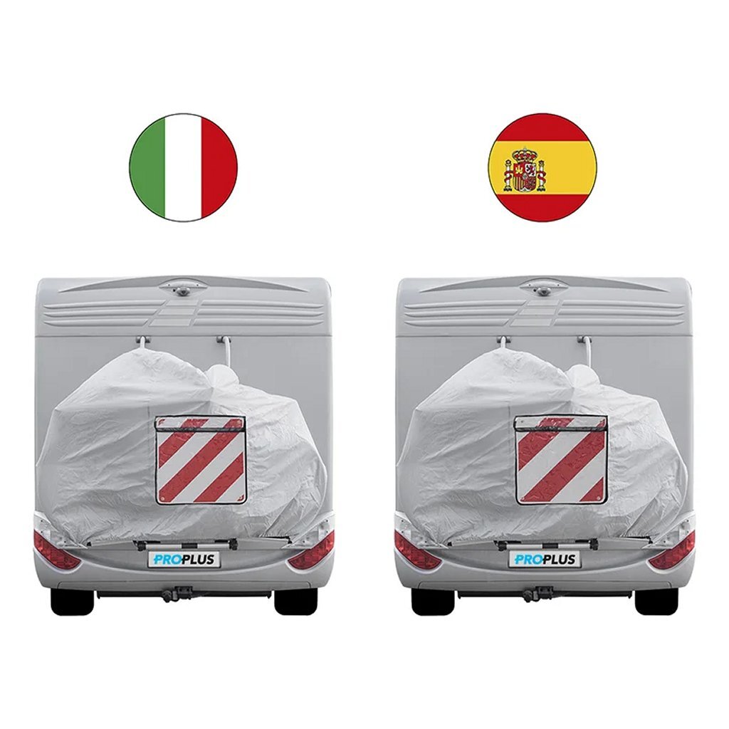 Proplus Markeringsbord Flexibel 50X50 Cm Voor Itali&Euml;/Spanje/Portugal Rood/Wit