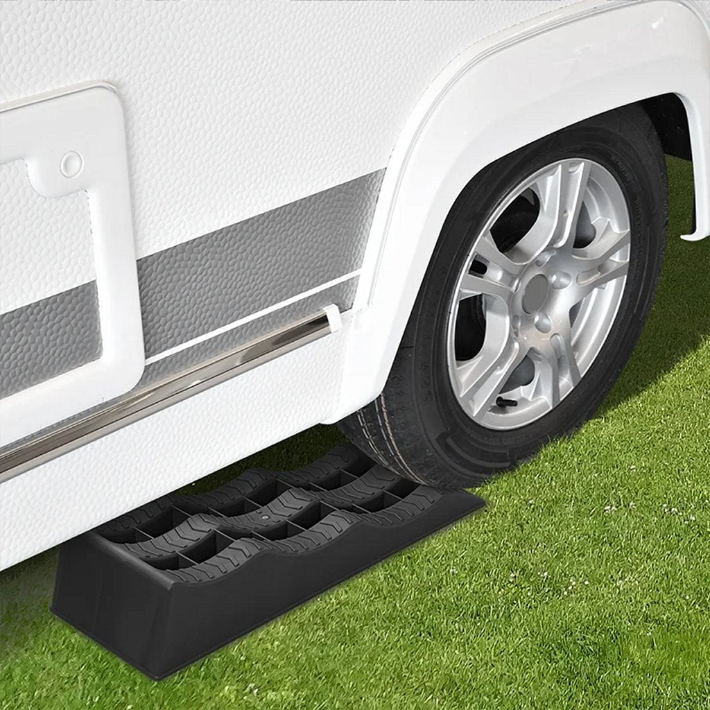 Proplus Oprijblok 61X21.3X12 Cm 3 Niveaus 4/7/10 Cm Zwart