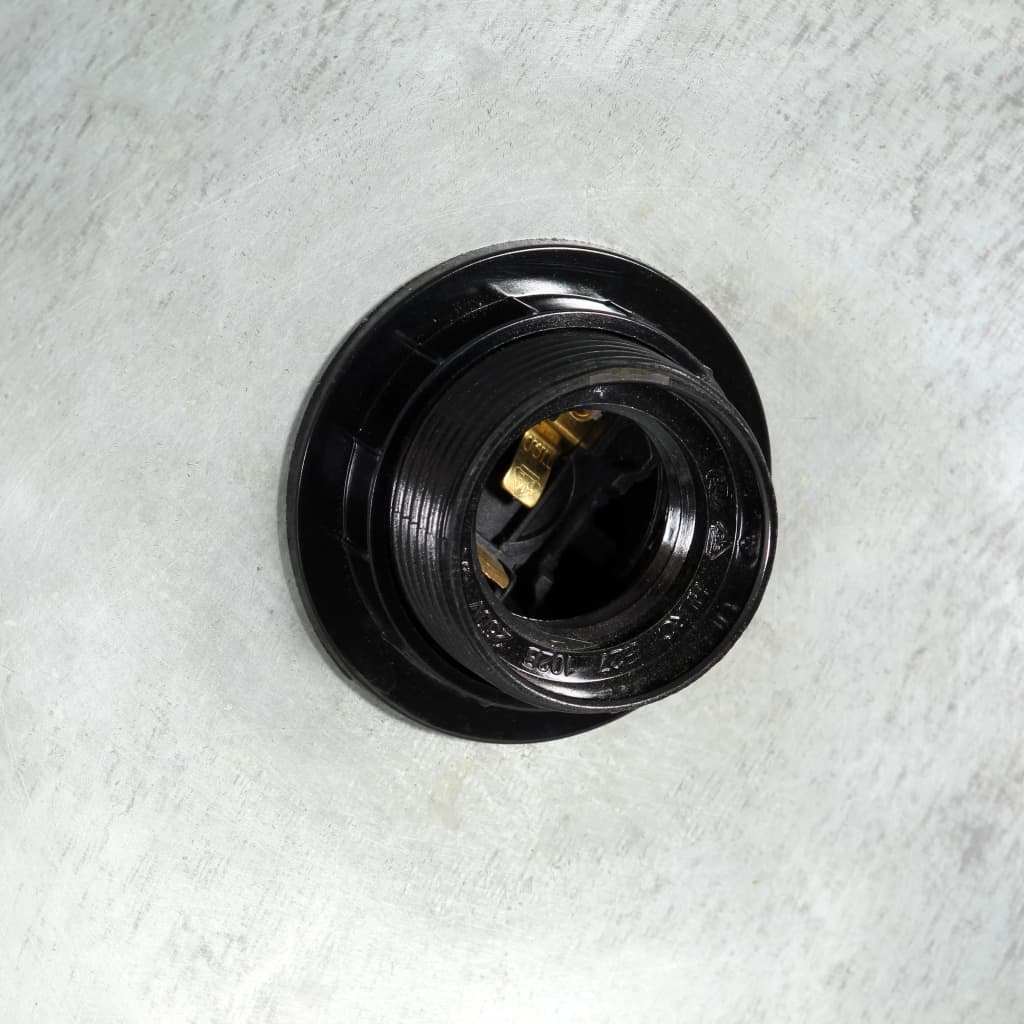 Lampe Suspendue Industrielle 25 W É Rond 40 Cm E27 Argent