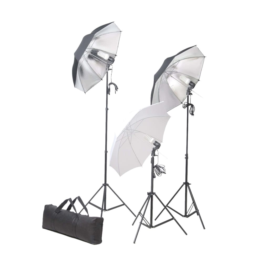 Kit De Studio Photo Avec Ensemble D'éclairage Et Toile De Fond