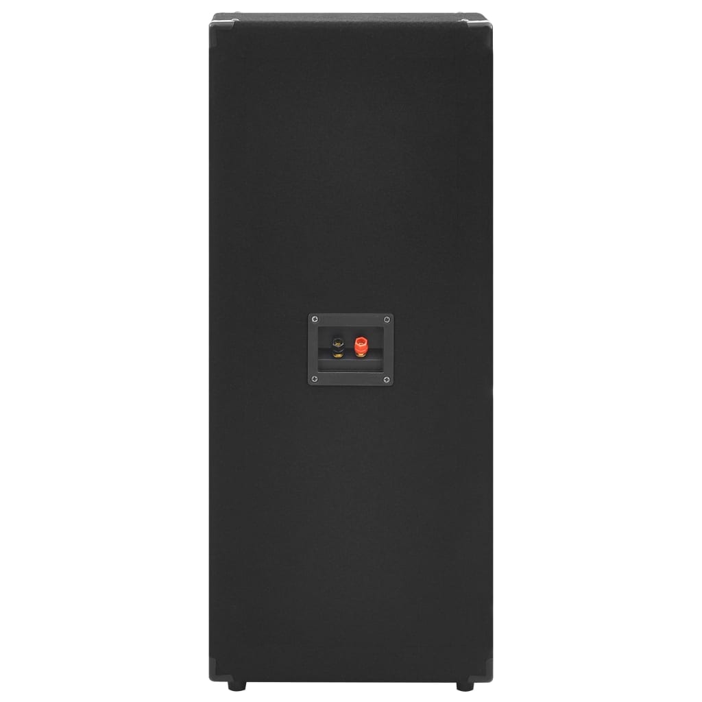 Haut-Parleurs De Scène Passives Professionnelles Hifi 2Pcs Noir