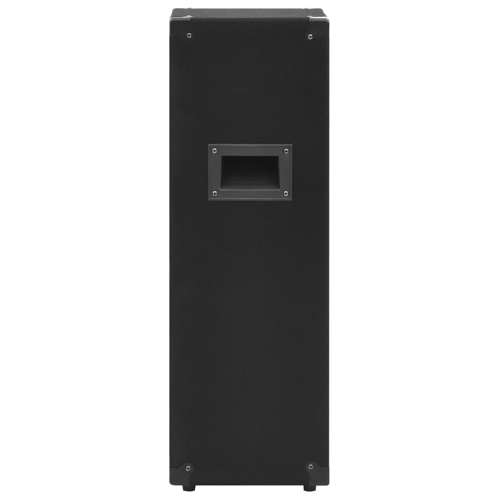 Haut-Parleurs De Scène Passives Professionnelles Hifi 2Pcs Noir