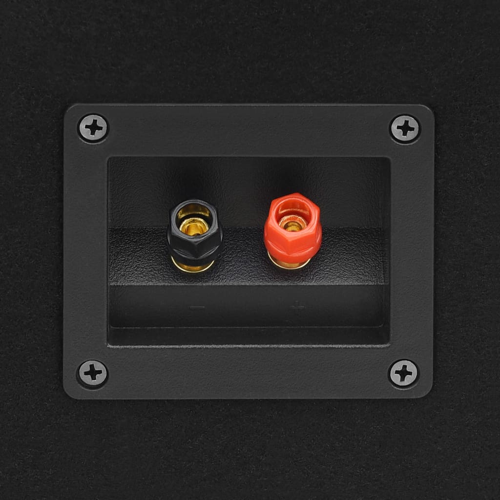 Haut-Parleurs De Scène Passives Professionnelles Hifi 2Pcs Noir
