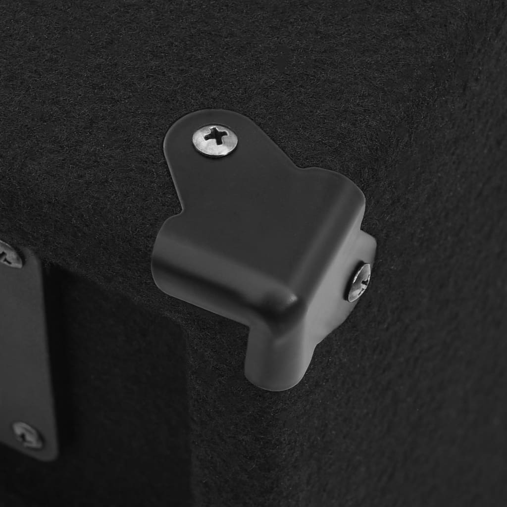 Haut-Parleurs De Scène Passives Professionnelles Hifi 2Pcs Noir