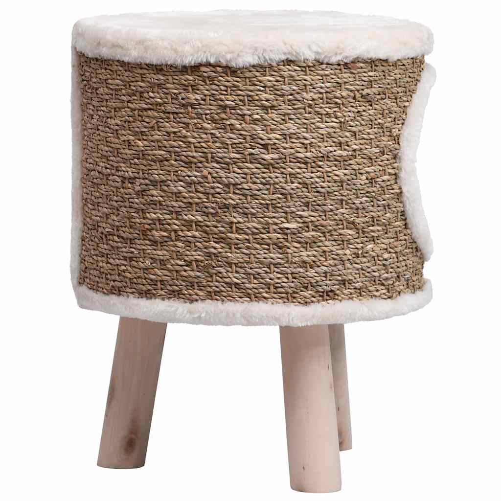 Maison Pour Chat Avec Pieds En Bois 41 Cm Herbiers Marins