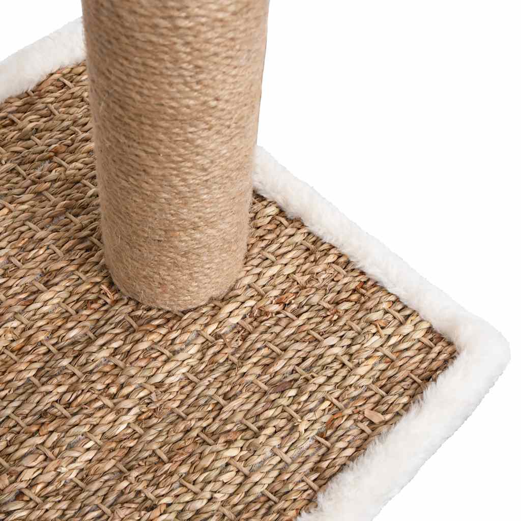 Arbre À Chat Avec Brosse De Toilettage En Arche Et Grattoir