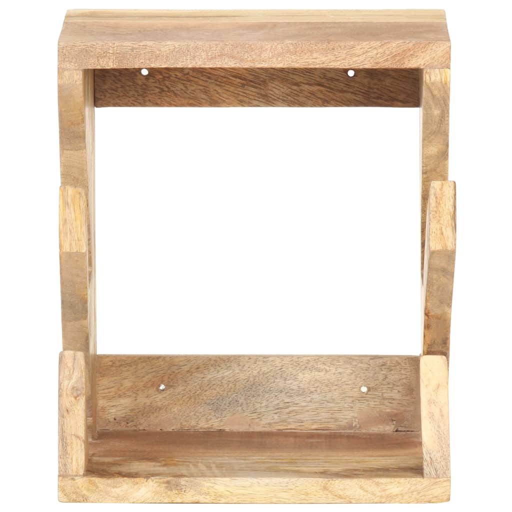 Support Mural De Planche À Roulettes 25X20X30 Cm Bois Manguier