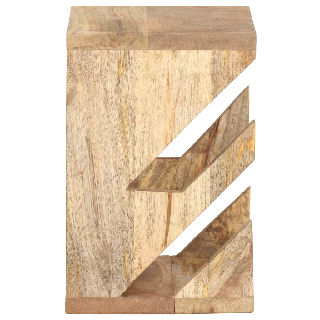 Support Mural De Planche À Roulettes 25X20X30 Cm Bois Manguier