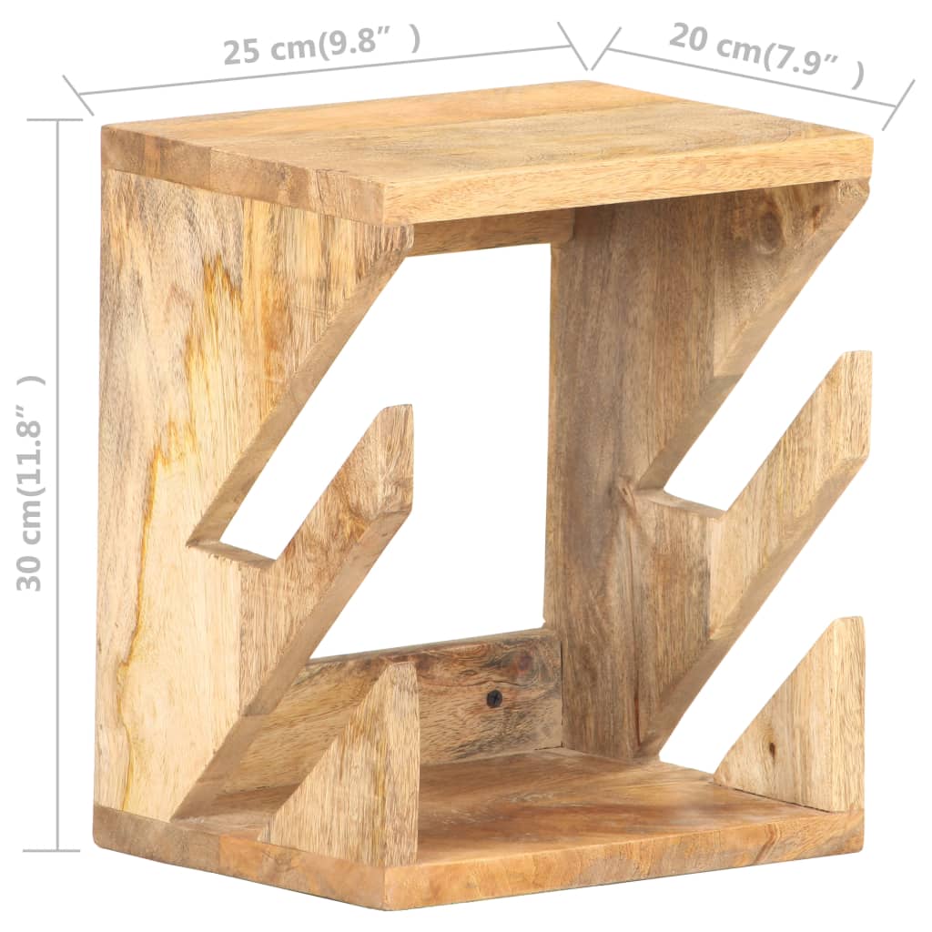 Support Mural De Planche À Roulettes 25X20X30 Cm Bois Manguier