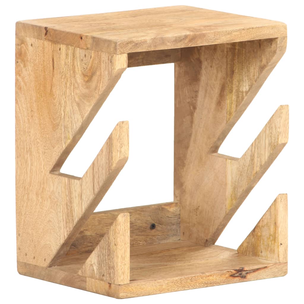 Support Mural De Planche À Roulettes 25X20X30 Cm Bois Manguier