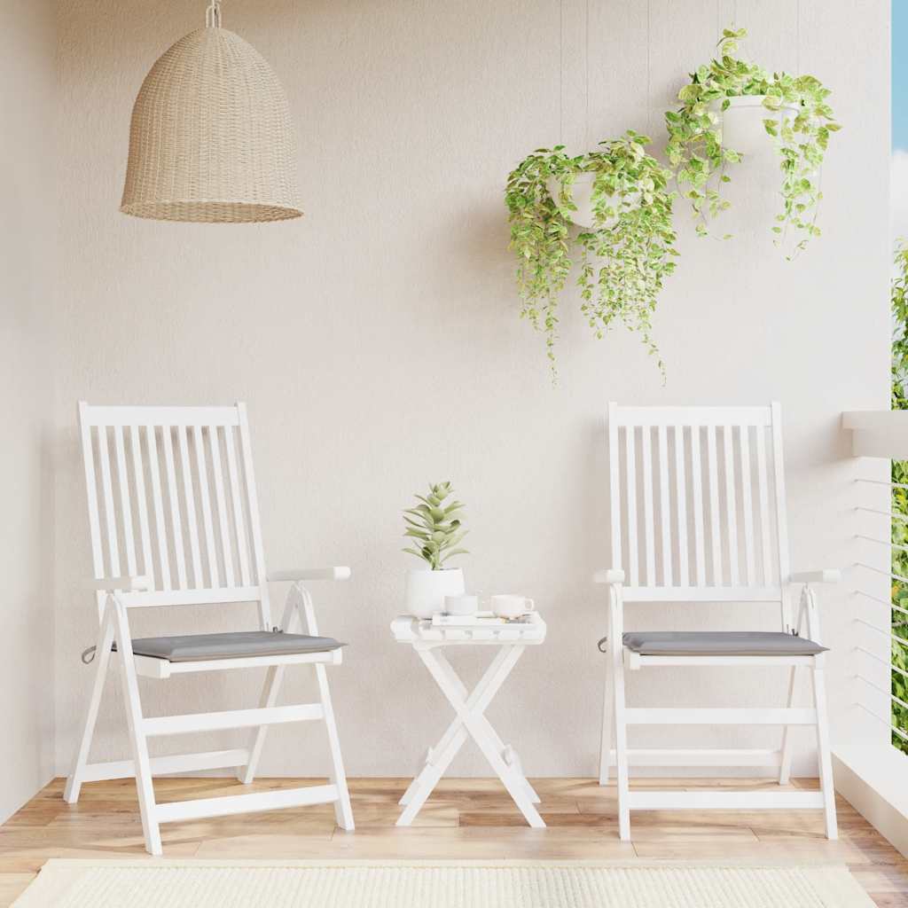 Coussins De Chaise De Jardin Lot De 6 Carreaux Rouges 40X40X3Cm