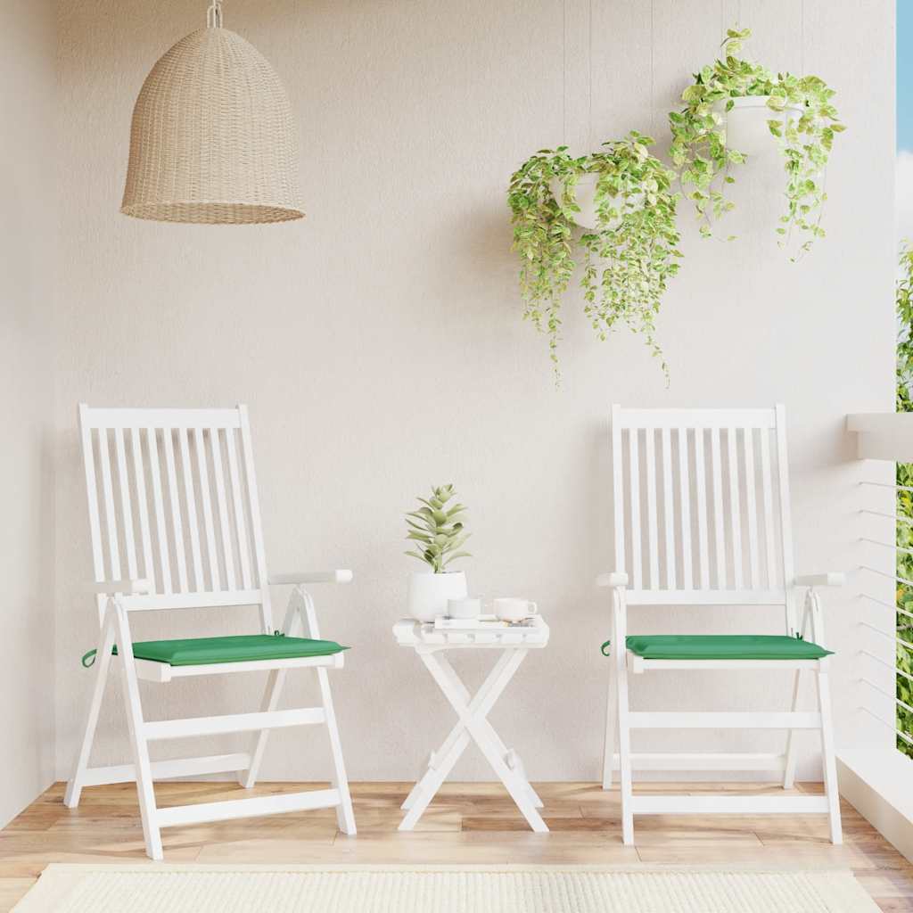 Coussins De Chaise De Jardin Lot De 6 Carreaux Rouges 40X40X3Cm