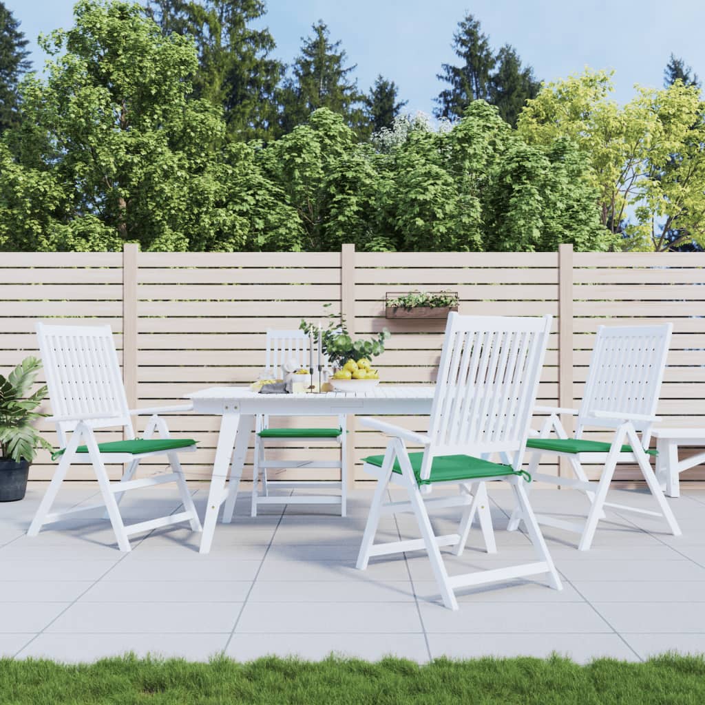 Coussins De Chaise De Jardin Lot De 6 Carreaux Rouges 40X40X3Cm