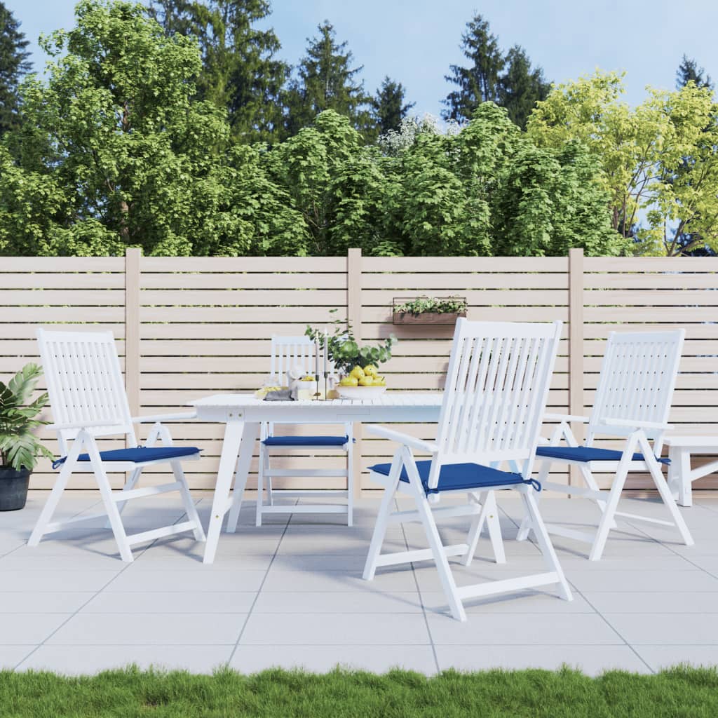 Coussins De Chaise De Jardin Lot De 6 Carreaux Rouges 40X40X3Cm