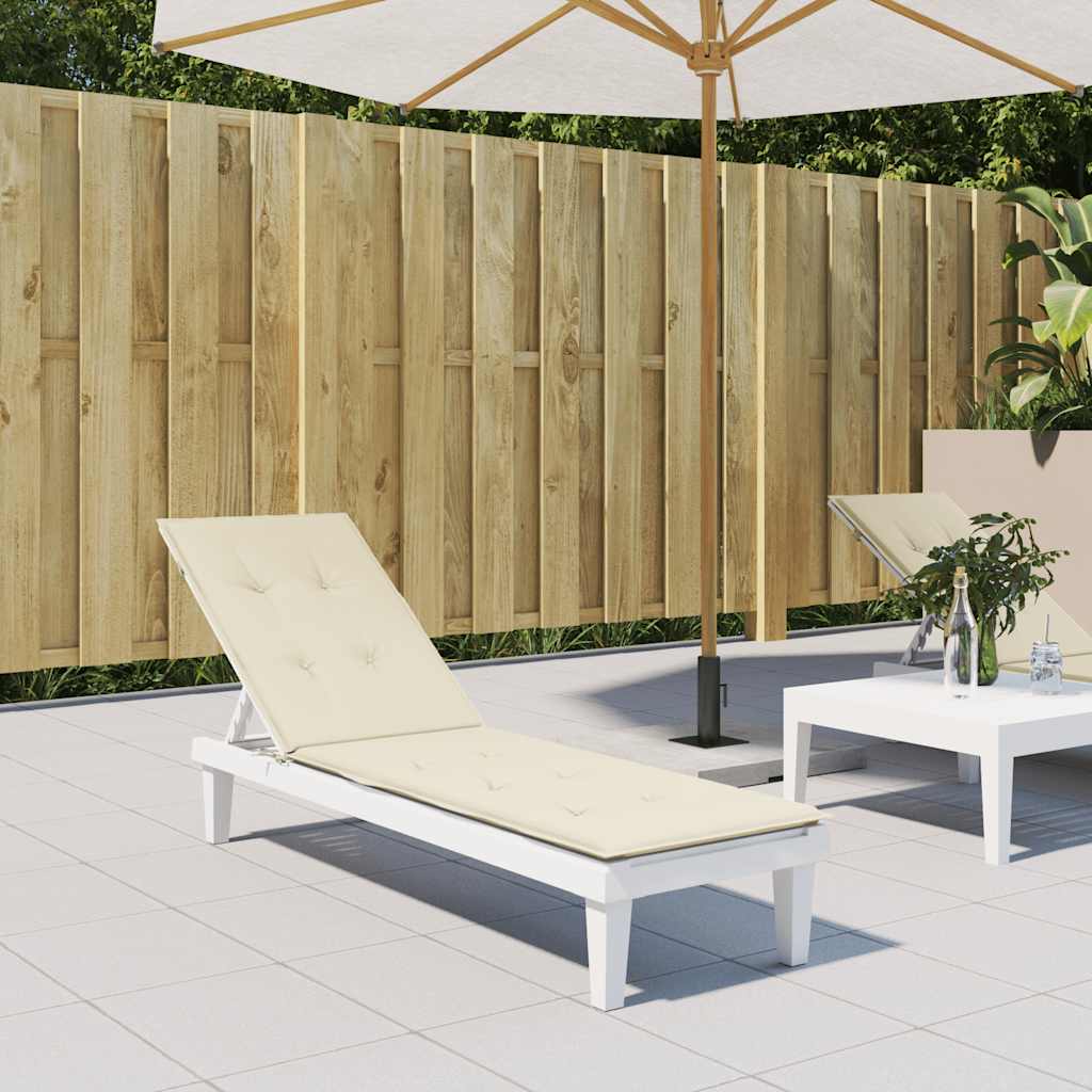 Coussin De Chaise De Terrasse Carreaux Rouge (75+105)X50X4 Cm