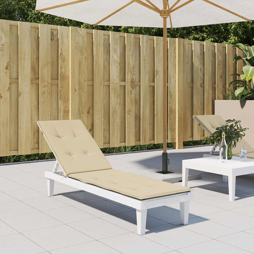 Coussin De Chaise De Terrasse Carreaux Rouge (75+105)X50X4 Cm