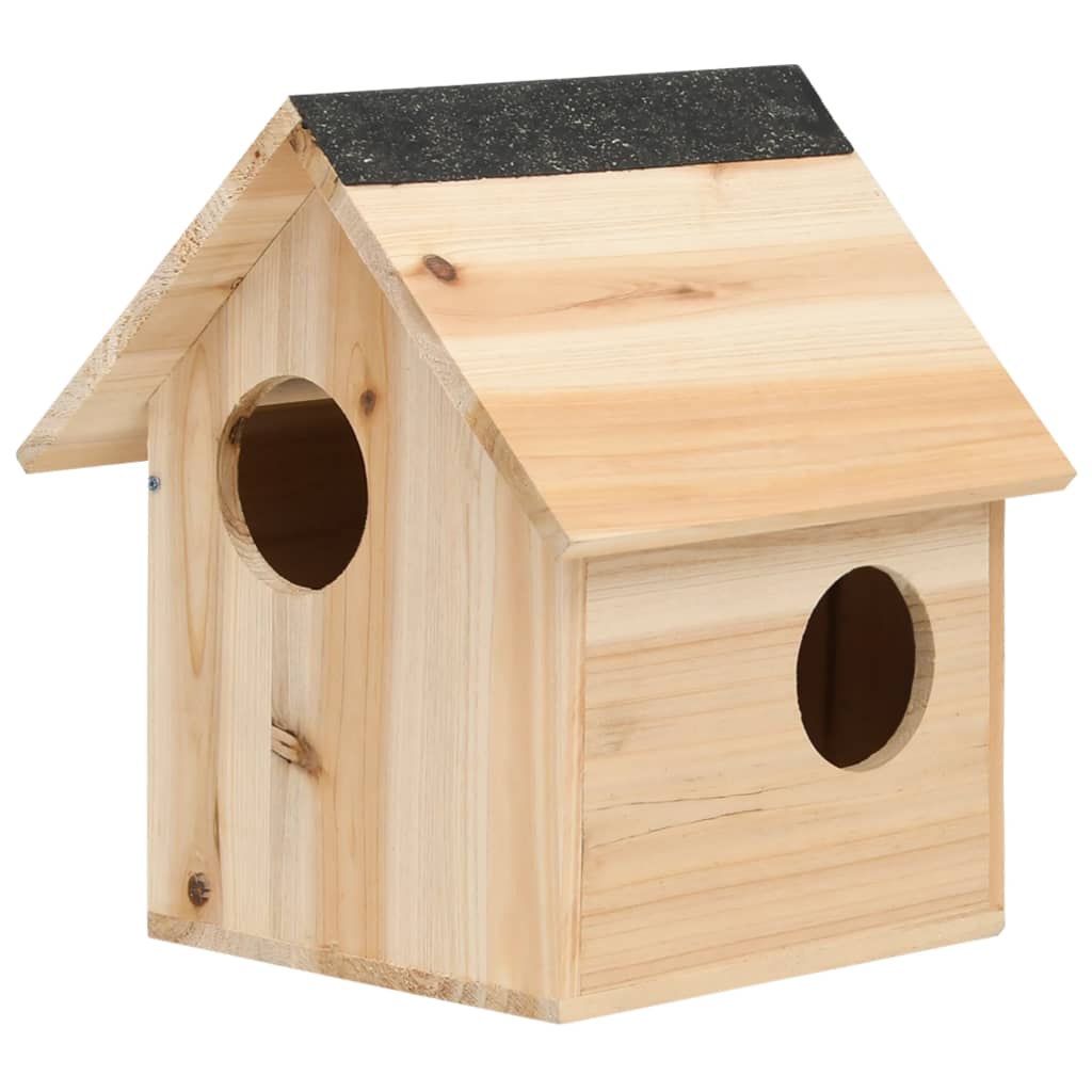 Maison Pour Écureuils Bois De Sapin Massif 26X25X29 Cm