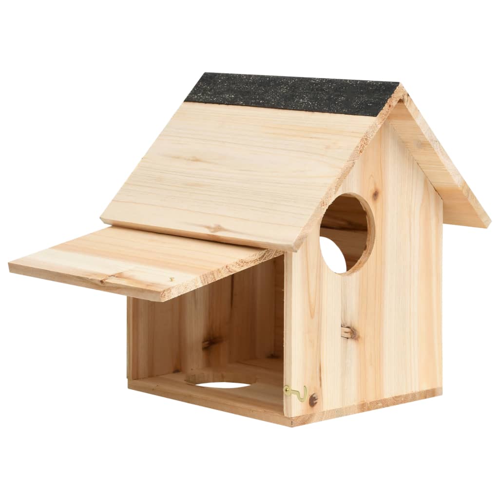 Maison Pour Écureuils Bois De Sapin Massif 26X25X29 Cm