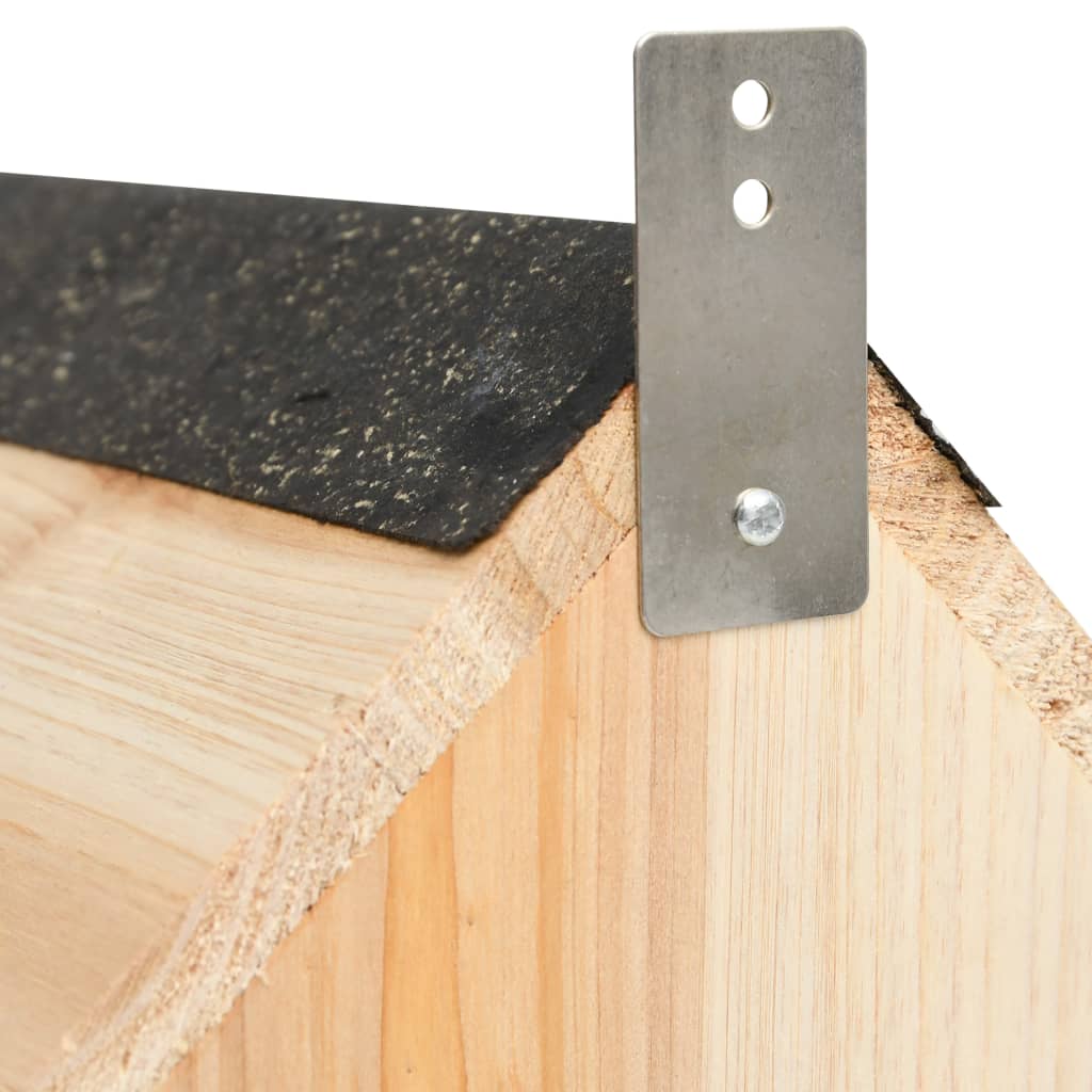 Maison Pour Écureuils Bois De Sapin Massif 26X25X29 Cm