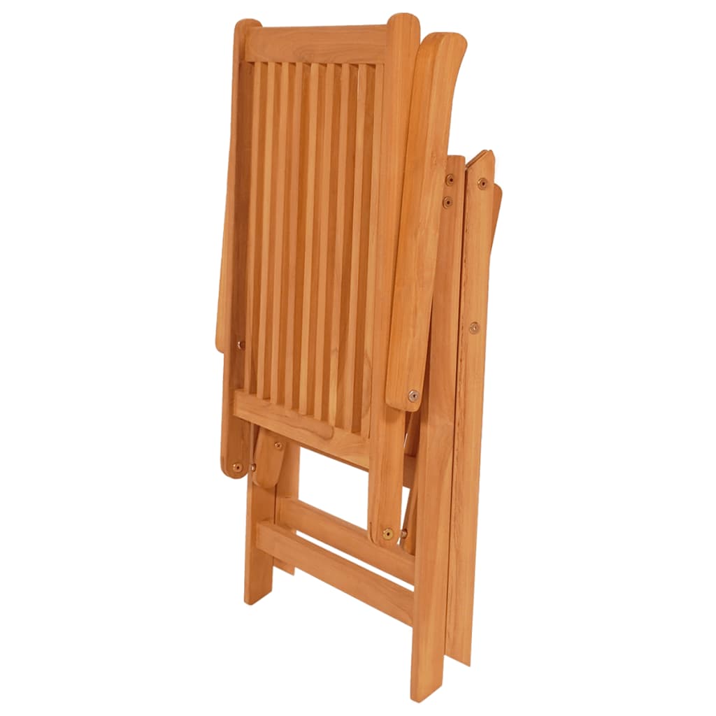 Ensemble À Manger De Jardin 7 Pcs Bois De Teck Massif