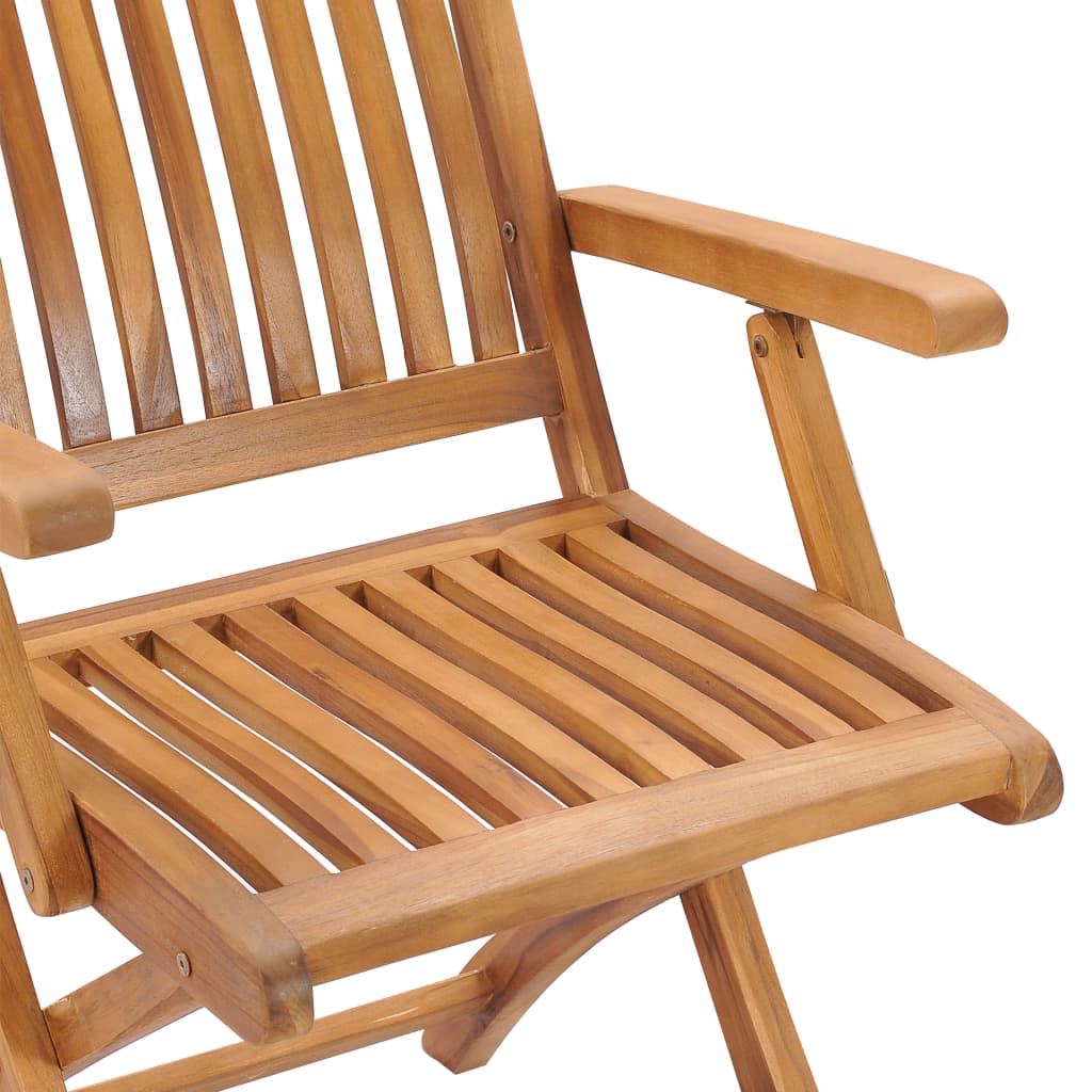 Ensemble À Manger De Jardin 7 Pcs Bois De Teck Massif