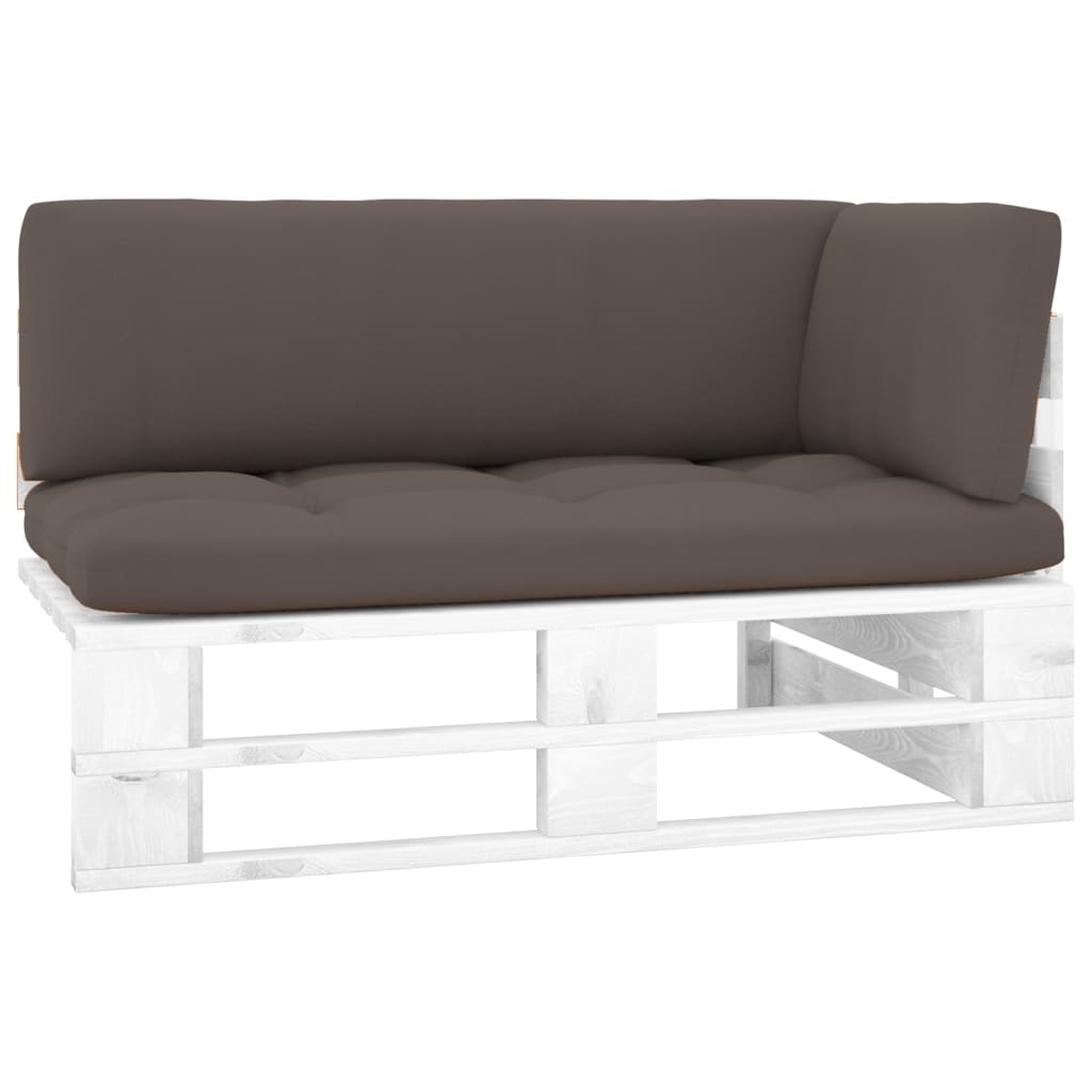 Palette De Jardin Bois De Pin Imprégné Taupe