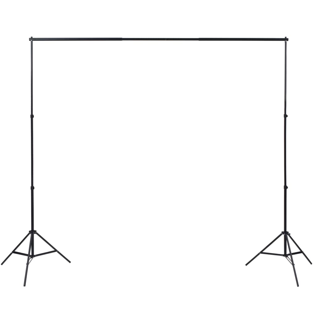 Kit De Studio Photo Avec Lampes Toile De Fond Et Réflecteur