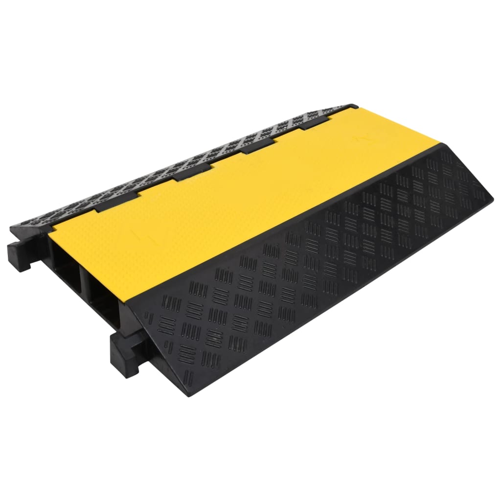 Rampe De Protection De Câble 1 Canal Caoutchouc 100Cm