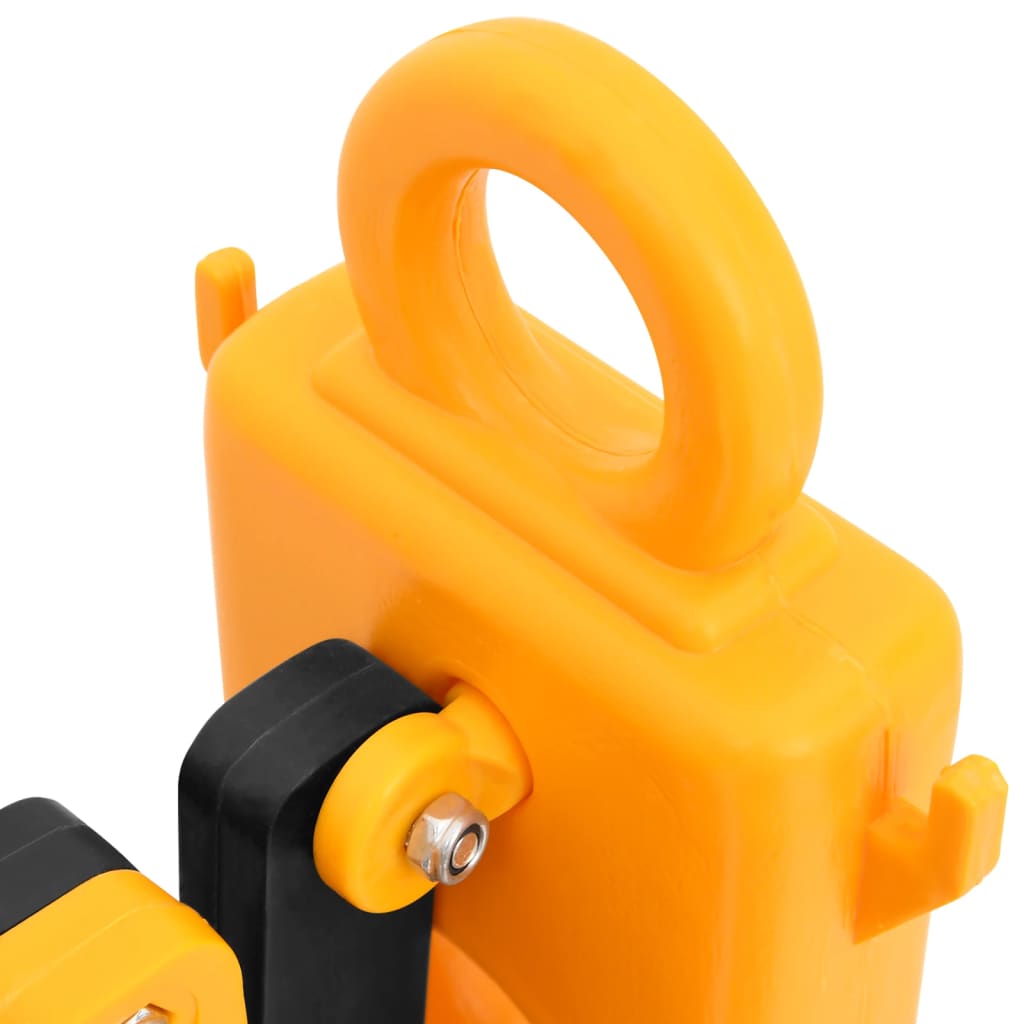 Barrière De Circulation Pliable Jaune Et Noir