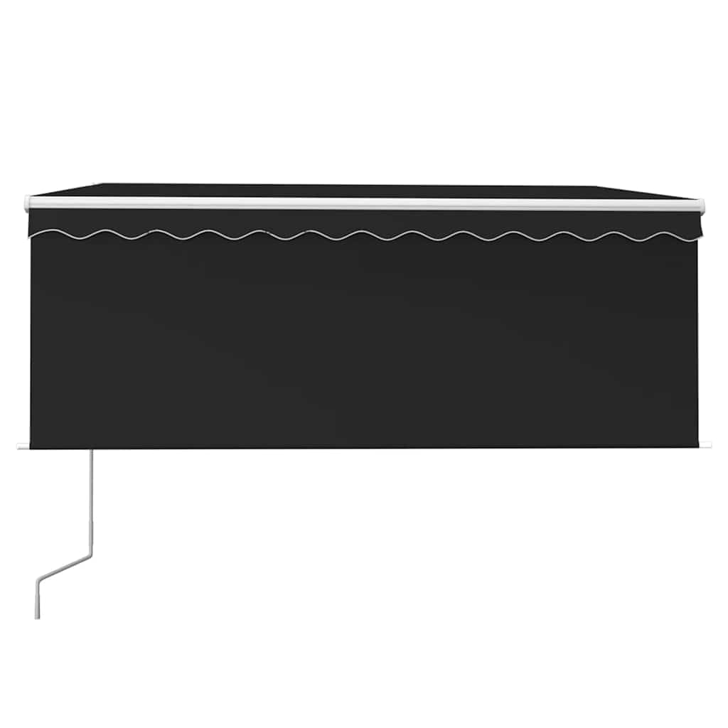 Auvent Automatique Store Capteur De Vent Et Led Anthracite
