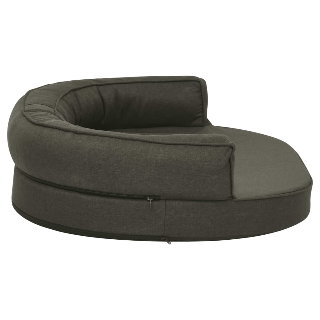 Matelas De Lit Ergonomique Pour Chien Aspect De Lin