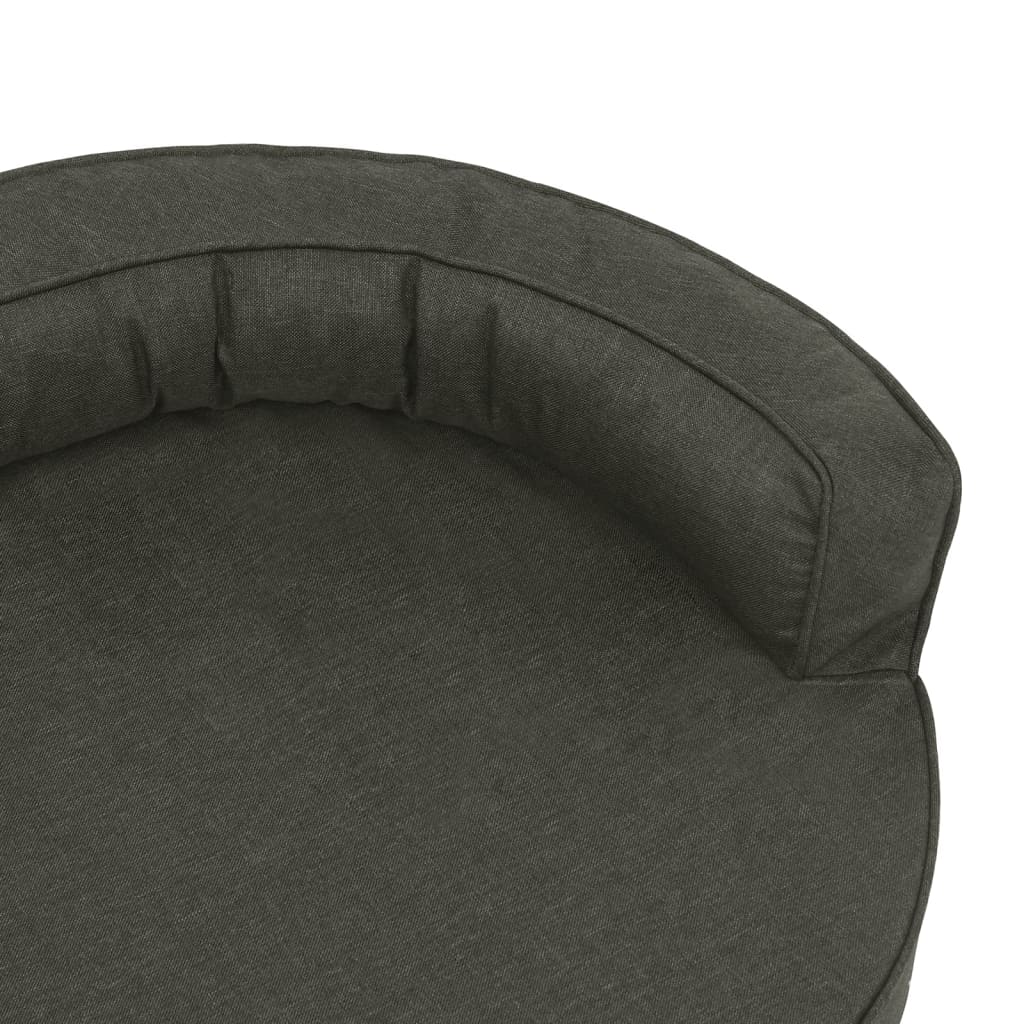 Matelas De Lit Ergonomique Pour Chien Aspect De Lin