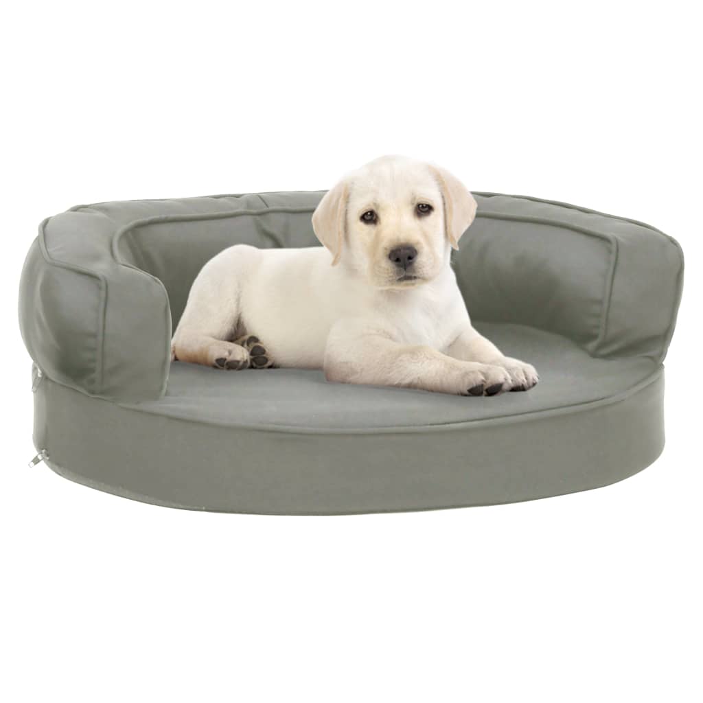 Matelas De Lit Ergonomique Pour Chien Aspect De Lin