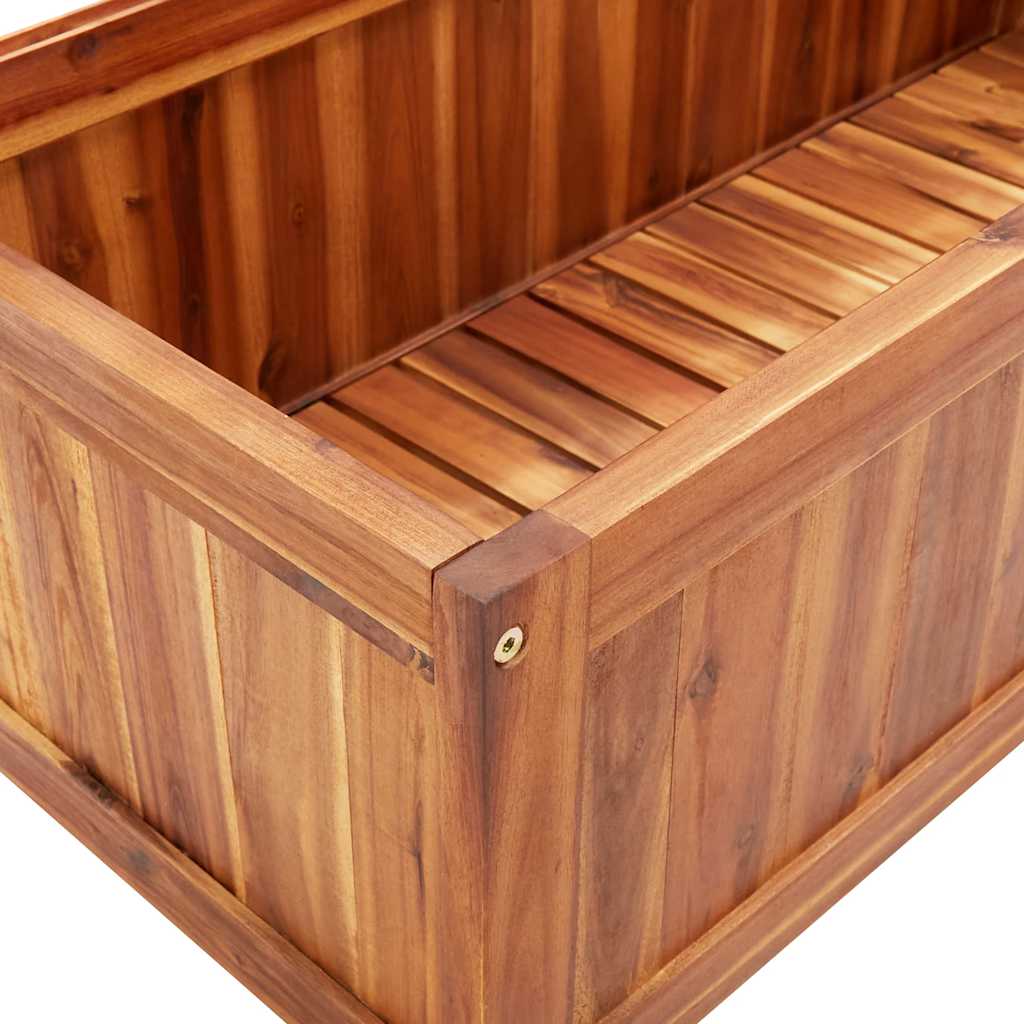 Lit Surélevé Avec Treillis 85X38X150 Cm Bois Massif D'acacia